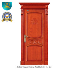 Porte en bois massif de style chinois pour l&#39;intérieur avec Roma (ds-8035)